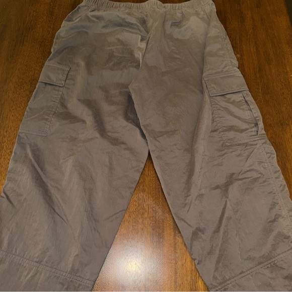 Zella Boundless Cargo Ankle Pants Brown Casual Comfortable Athletic Size Medium - Picture 7 of 7